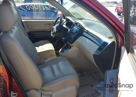 2001 Toyota Highlander V6 from USA, damaged, VIN JTEHF21A810004136